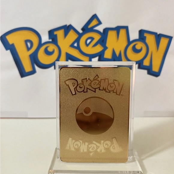 Pokemon - M Charizard Ex - 108/106 XY Flashfire Metal Gold Card Fan Art - Picture 2 of 3